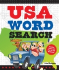 USA Word Search: Puzzles, Facts, and Fun for 50 States By John Samson Cover Image