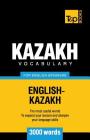Kazakh vocabulary for English speakers - 3000 words Cover Image