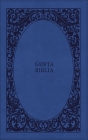 Biblia Reina-Valera 1960, Tierra Santa, Ultrafina Letra Grande, Leathersoft, Azul, Con Cierre By Vida, Rvr 1960- Reina Valera 1960 Cover Image