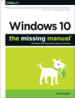 Windows 10: The Missing Manual By David Pogue Cover Image