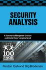 Security Analysis Cover Image