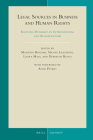 Legal Sources in Business and Human Rights: Evolving Dynamics in International and European Law (Developments in International Law #73) Cover Image