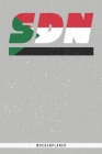 Sdn: Sudan Wochenplaner mit 106 Seiten in weiß. Organizer auch als Terminkalender, Kalender oder Planer mit der sudanesisch Cover Image