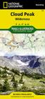 Cloud Peak Wilderness Map (National Geographic Trails Illustrated Map #720) By National Geographic Maps Cover Image