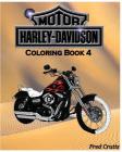 Motor: Harley-Davidson Coloring Book 4: design coloring book Cover Image