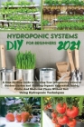 DIY 2021 Hydroponic Systems for Beginners: A Step-By-Step Guide to Building Your Inexpensive Indoor or Outdoor Garden and growing Organic Vegetables, Cover Image