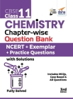 CBSE Class 11 Chemistry Chapter-wise Question Bank - NCERT + Exemplar + Practice Questions with Solutions - 3rd Edition By Disha Experts Cover Image