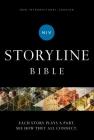 Niv, Storyline Bible, Hardcover, Comfort Print: Each Story Plays a Part. See How They All Connect. By Emmanuel Foundation (Editor), Zondervan Cover Image