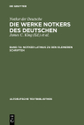 Notker latinus zu den kleineren Schriften (Altdeutsche Textbibliothek #117) By James C. King (Editor), Petrus W. Tax (Editor) Cover Image