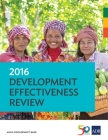 2016 Development Effectiveness Review By Asian Development Bank Cover Image