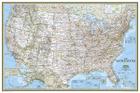 National Geographic: United States Classic Wall Map (Poster Size: 36 X 24 Inches) (National Geographic Reference Map) Cover Image