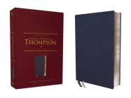 Reina Valera Revisada, Biblia de Referencia Thompson, Leathersoft, Azul Añil, Palabras de Jesús En Rojo Cover Image