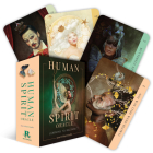 Human Spirit Oracle: Learning to Reconnect (44 Gilded Cards with 128 Full-Color Guidebook) By Jena Dellagrottaglia Cover Image