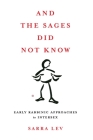 And the Sages Did Not Know: Early Rabbinic Approaches to Intersex Cover Image