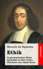 Ethik By Benedictus de Spinoza Cover Image
