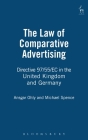 The Law of Comparative Advertising: Directive 97/55/EC in the United Kingdom and Germa Cover Image