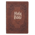 KJV Bible Thinline Brown  Cover Image