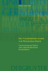 Der 'Vocabularius Rerum' Von Wenzeslaus Brack: Untersuchung Und Edition Eines Spätmittelalterlichen Kompendiums (Studia Linguistica Germanica #76) Cover Image