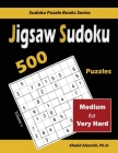 Jigsaw Sudoku: 500 Medium to Very Hard By Khalid Alzamili Cover Image