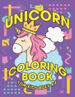 Unicorn Coloring Book: Adorable Lovely Unicorns Marble Themed Gifts from Mom Dad to Childrens By Rainbow Magical Coloring Cover Image
