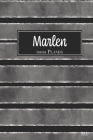 Marlen 2020 Planer: A5 Minimalistischer Kalender Terminplaner Jahreskalender Terminkalender Taschenkalender mit Wochenübersicht By S&l Jahreskalender Cover Image