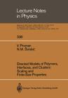 Directed Models of Polymers, Interfaces, and Clusters: Scaling and Finite-Size Properties (Lecture Notes in Physics #338) Cover Image