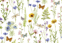 Wildflower Garden Note Cards By Ann Johnston (Illustrator) Cover Image