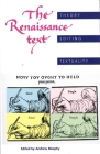 The Renaissance Text: Theory, Editing, Textuality Cover Image