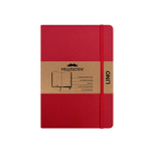 Moustachine Classic Linen Hardcover Classic Red Plain Medium By Moustachine (Designed by) Cover Image