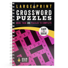 Large Print Crossword Puzzles Pink: Over 200 Puzzles to Complete (Brain Busters) By Parragon Books (Editor) Cover Image