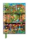 Aimee Stewart: Garden Bookshelves (Foiled Journal) (Flame Tree Notebooks) Cover Image