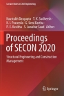 Proceedings of Secon 2020: Structural Engineering and Construction Management (Lecture Notes in Civil Engineering #97) By Kaustubh Dasgupta (Editor), T. K. Sudheesh (Editor), K. I. Praseeda (Editor) Cover Image