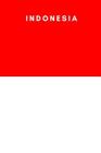 Indonesia: Country Flag A5 Notebook to write in with 120 pages By Travel Journal Publishers Cover Image
