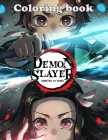 Demon Slayer Coloring Book: Beatiful Anime And Manga Illustrations To Color For Kids And Teenagers Cover Image