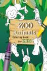 Zoo Animal Coloring Book for kids: Funny Coloring Books By Sven Tadeo Cover Image