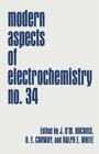 Modern Aspects of Electrochemistry By John O'm Bockris (Editor), Brian E. Conway (Editor), Ralph E. White (Editor) Cover Image