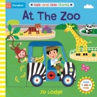 At The Zoo (Hide and Seek) By Campbell Books, Jo Lodge (Illustrator) Cover Image