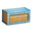 Contemplation Cards: Words for Reflection & Intention By Chronicle Books Cover Image