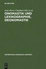 Onomastik und Lexikographie, Deonomastik (Patronymica Romanica #18) Cover Image