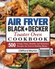 Air Fryer BLACK+DECKER Toaster Oven Cookbook Cover Image
