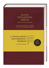 Ubs5 Nuevo Testamento Griego Con Diccionario Griego-Espanol By Institute for New Testament Textual Rese (Editor) Cover Image