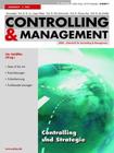Controlling Und Strategie (Zfcm-Sonderheft #2) Cover Image