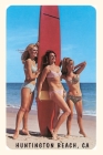 The Vintage Journal Surfer Girls, Huntington Beach, California Cover Image