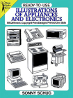 Ready-To-Use Illustrations of Appliances and Electronics: 98 Different Copyright-Free Designs Printed One Side (Dover Clip Art Ready-To-Use) By Sonny Schug Cover Image