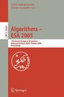 Algorithms - ESA 2005: 13th Annual European Symposium, Palma de Mallorca, Spain, October 3-6, 2005, Proceedings (Lecture Notes in Computer Science #3669) Cover Image