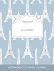 Adult Coloring Journal: Co-Anon (Turtle Illustrations, Eiffel Tower) By Courtney Wegner Cover Image