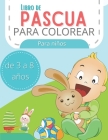Libro de Pascua para colorear para niños: Increíble colección con conejitos, huevos, pollitos de Pascua y muchos más para niños, niñas, preescolares, By Conrad York Cover Image