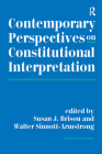 Contemporary Perspectives on Constitutional Interpretation Cover Image