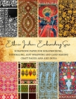 Ethnic Indian Embroidery Sari Scrapbook Paper for Scrapbooking, Journaling, Gift Wrapping and Card Making Craft Pages: Asia and India: Premium Double- Cover Image