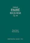 Requiem, Op.48: Vocal score Cover Image